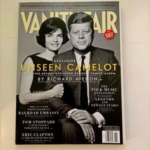 Vanity Fair Magazine Nov 2007 Jackie & Jack Kennedy